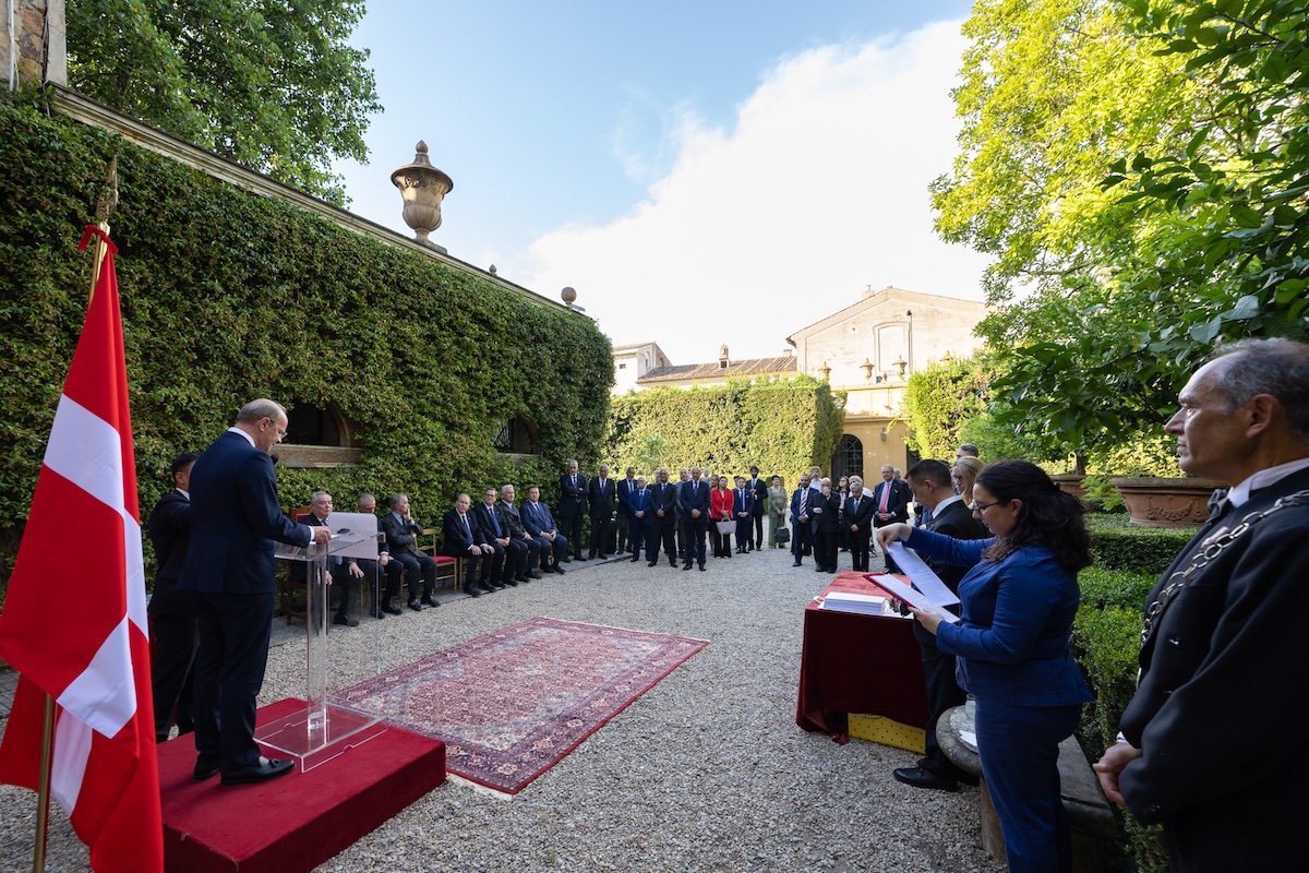 Speech of the Grand Hospitaller at the Thanksgiving Ceremony for the Jubilee Volunteers